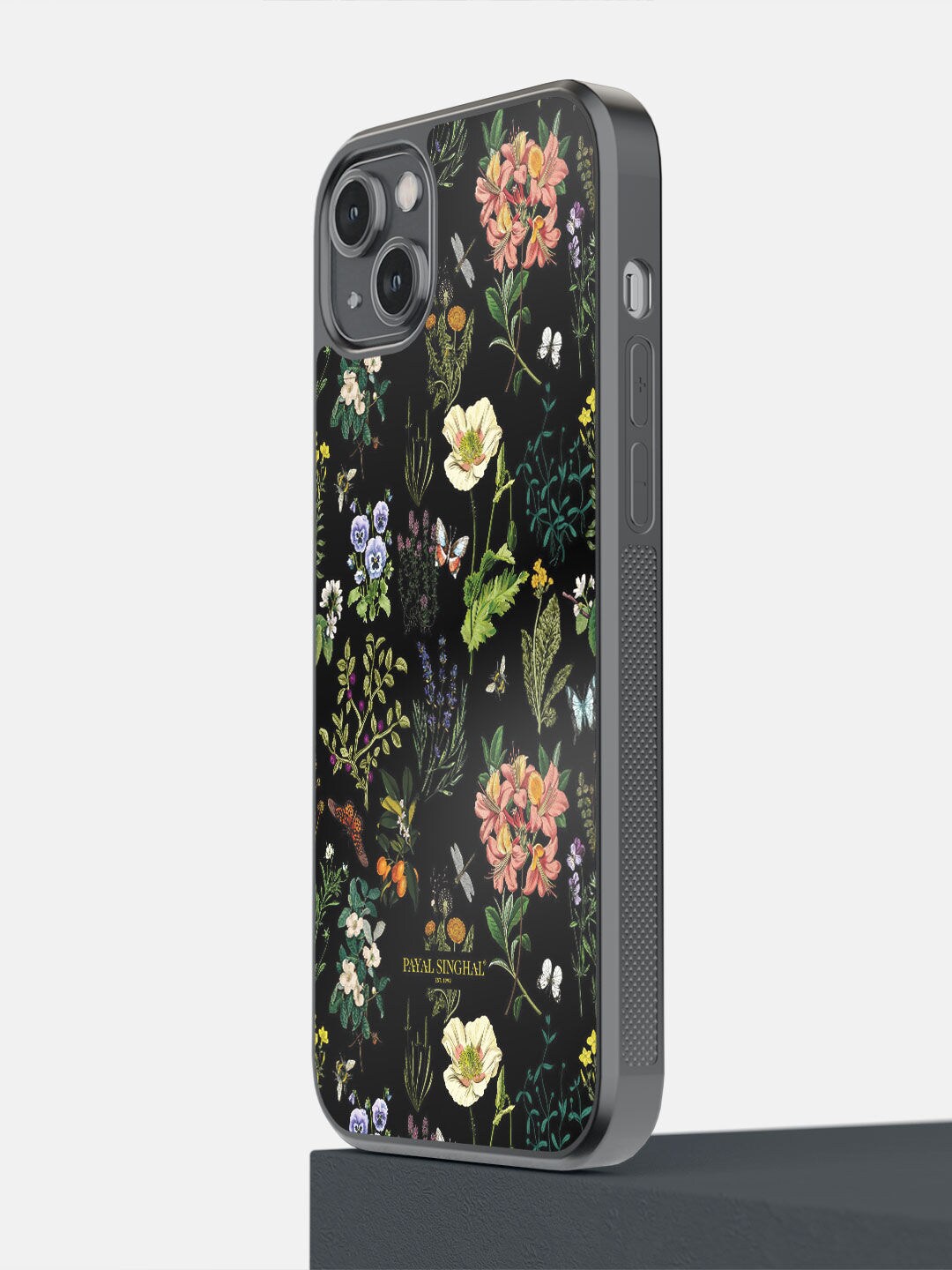 

macmerise Black Payal Singhal Titli Printed iPhone 14 Plus Back Case