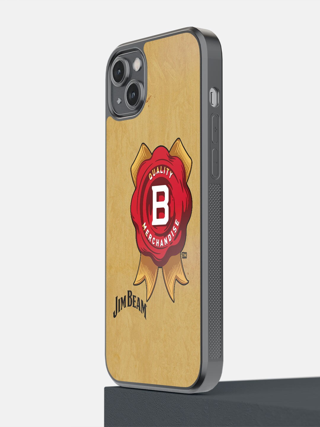 

macmerise Brown & Red Jim Beam Vintage iPhone 14 Plus Back Case