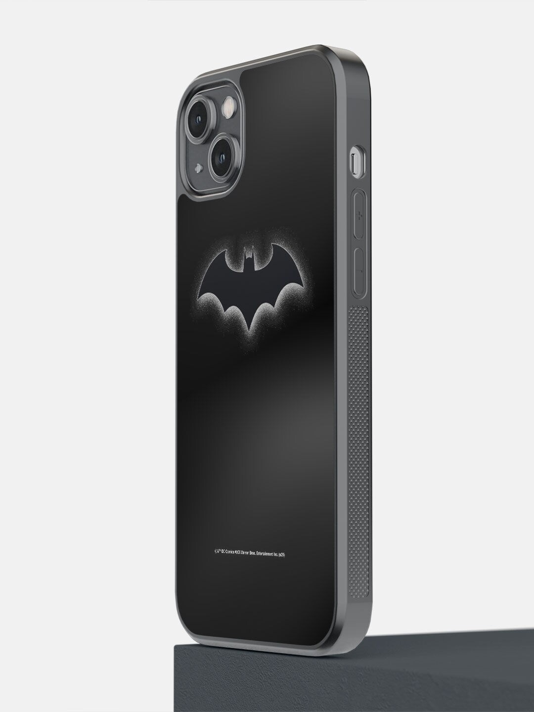 

macmerise Black Logo Batman Printed iPhone 14 Plus Bumper Case