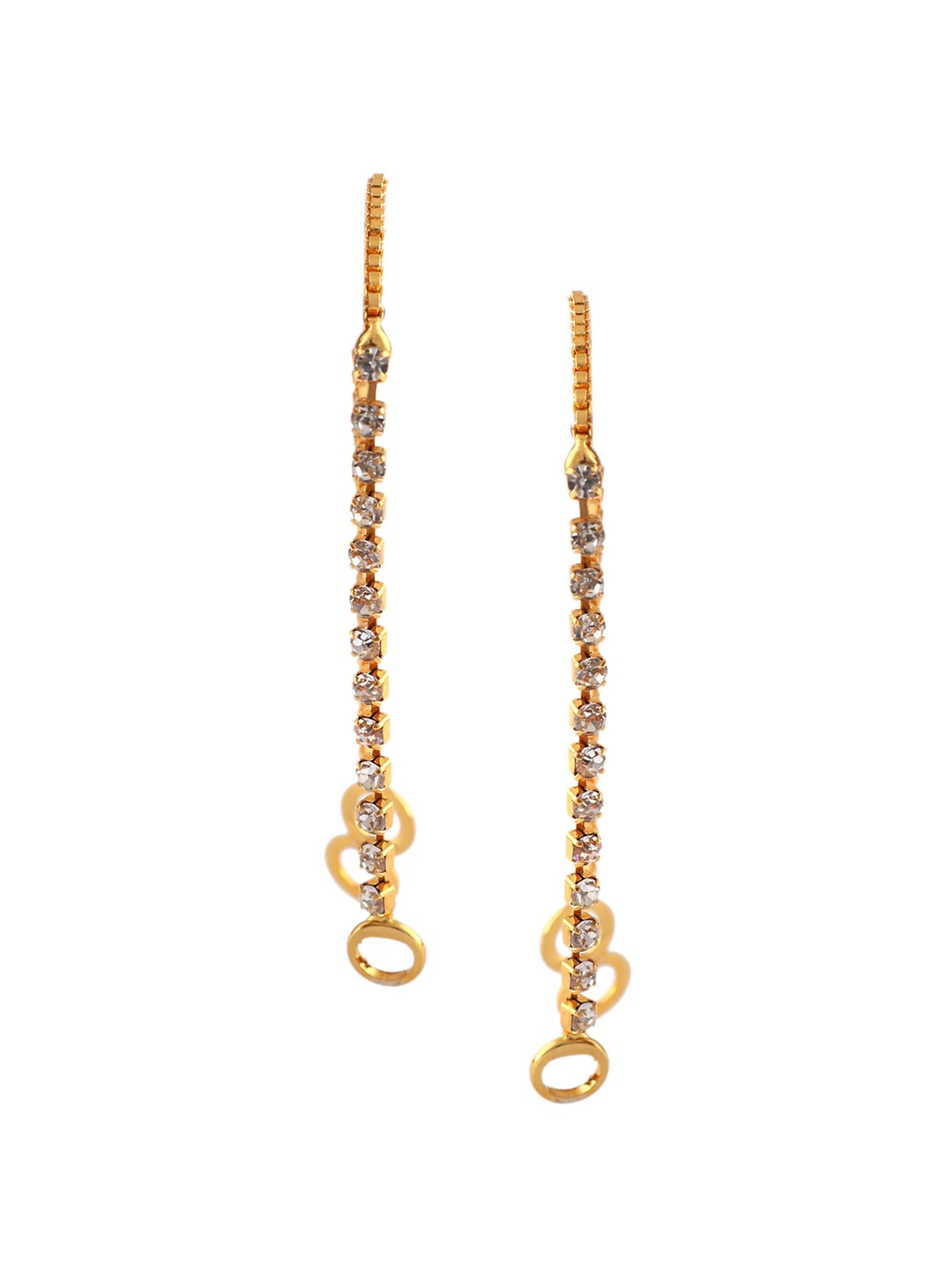 

Jewar Mandi Gold Plated Classic Ear Cuff Earrings