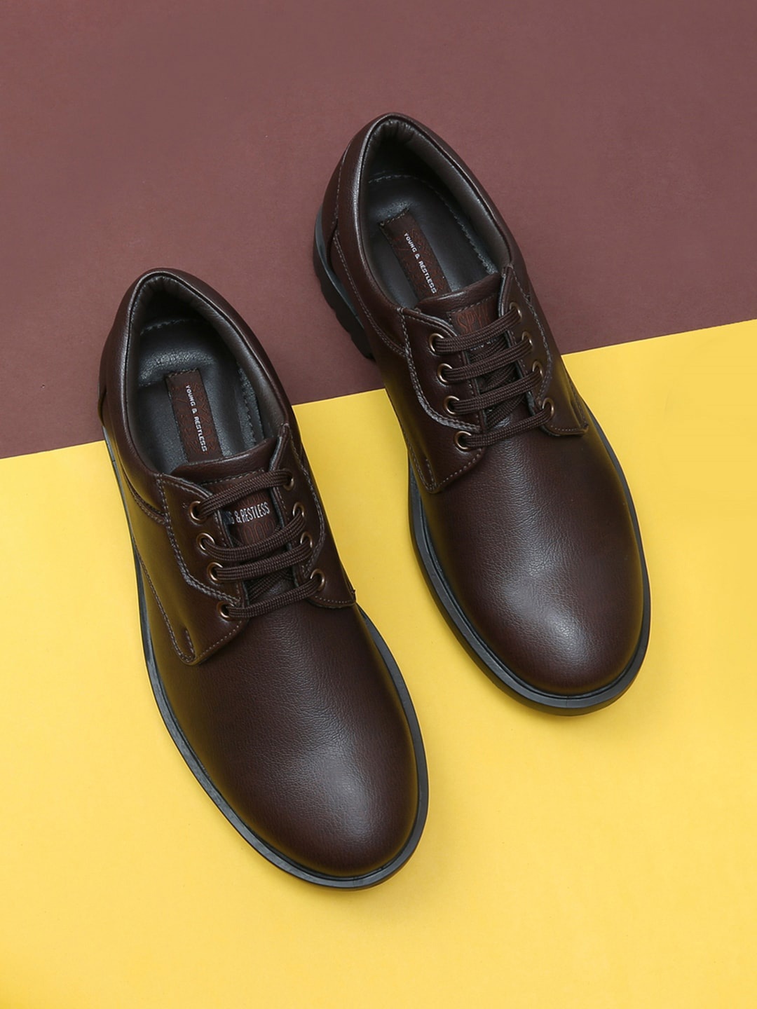

SPYKAR Men Marty Brown Casual Lace-Ups Casual Lace-Up Derbys