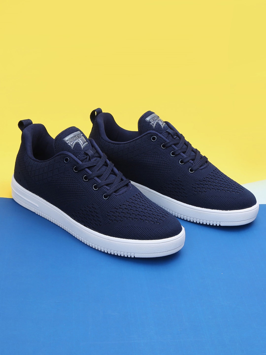 

SPYKAR Men Denver Solid Navy Blue Sneakers