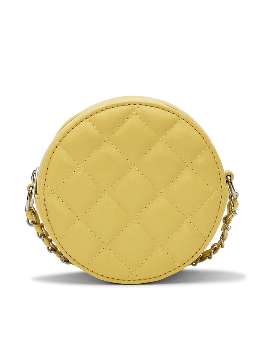 

MIRAGGIO Lola Quilted Mini Crossbody Sling Bag, Yellow