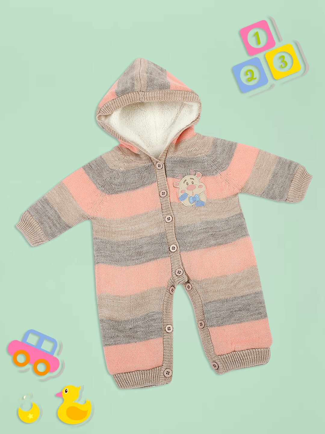 

MeeMee Infants Assorted Cotton Romper
