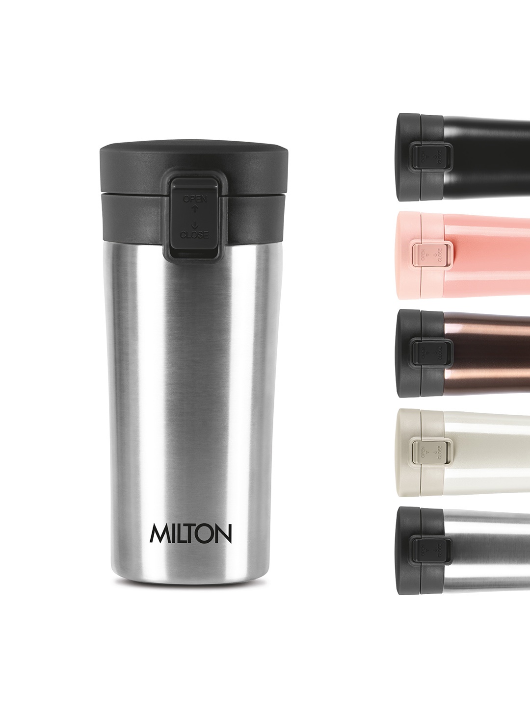 

Milton Silver Thermosteel Insulated Glossy Coffee Mug 300ml