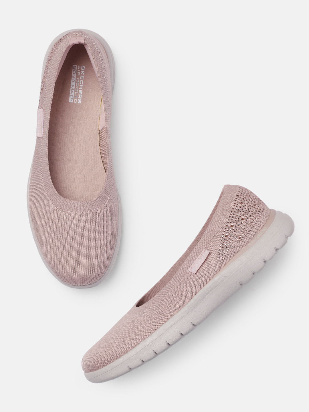 

Skechers Women On The Go Flex Slip-On Sneakers, Pink
