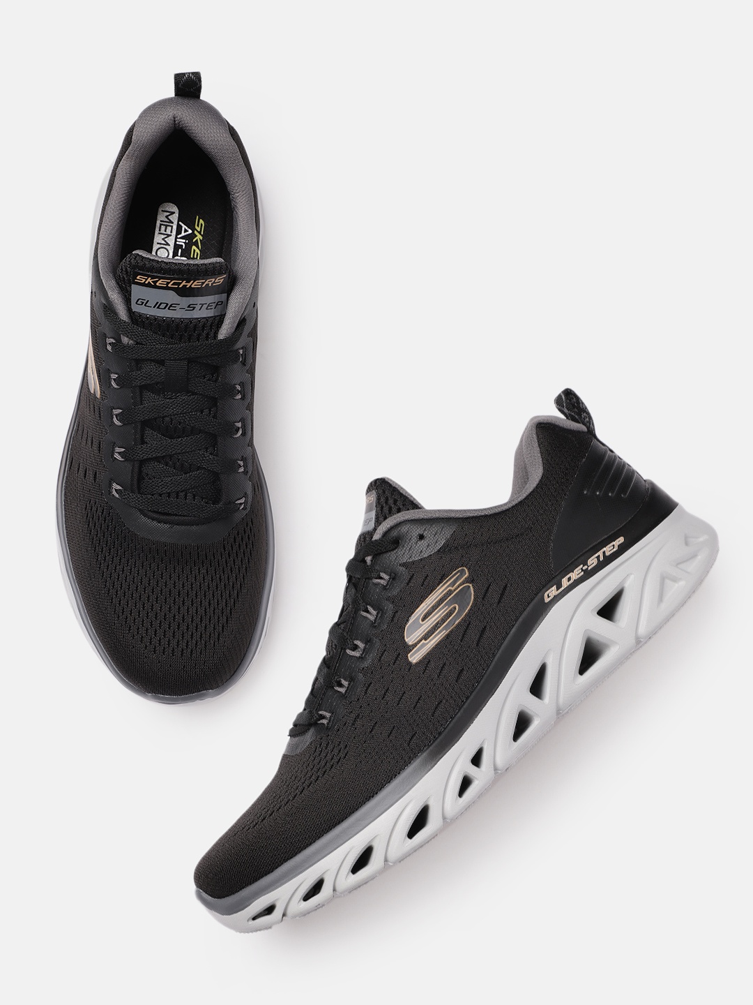 

Skechers Men Glide Step Sport Sneakers, Black