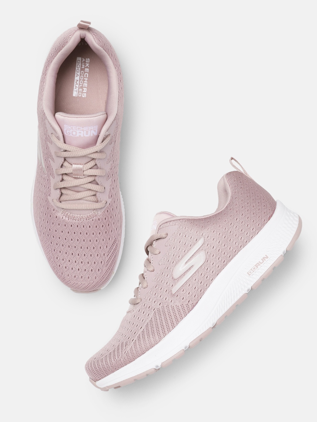 

Skechers Women GO RUN CONSISTENT - ENERGIZE Mesh Running Shoes, Mauve