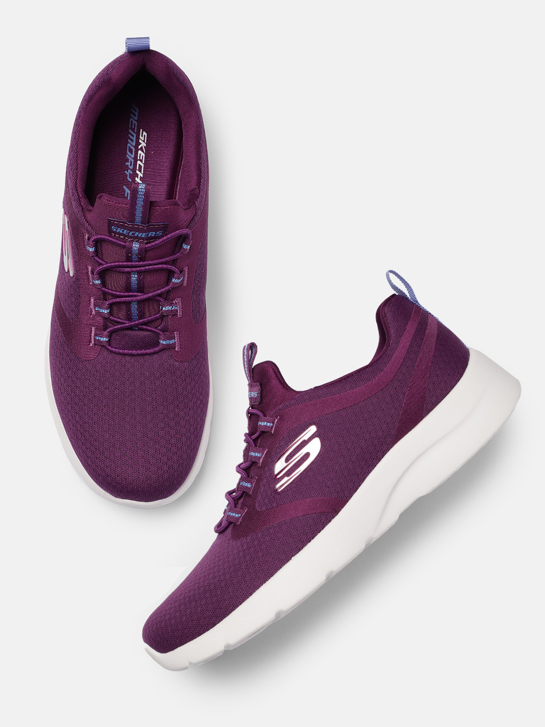

Skechers Women Memory Foam Sneakers, Purple