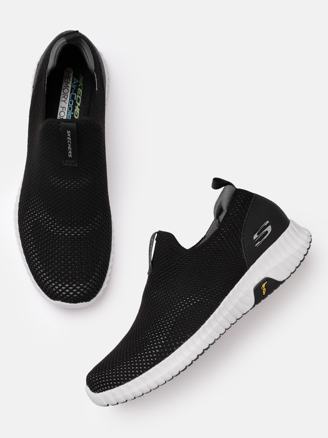 

Skechers Men Elite Flex Prime Slip-On Sneakers, Black