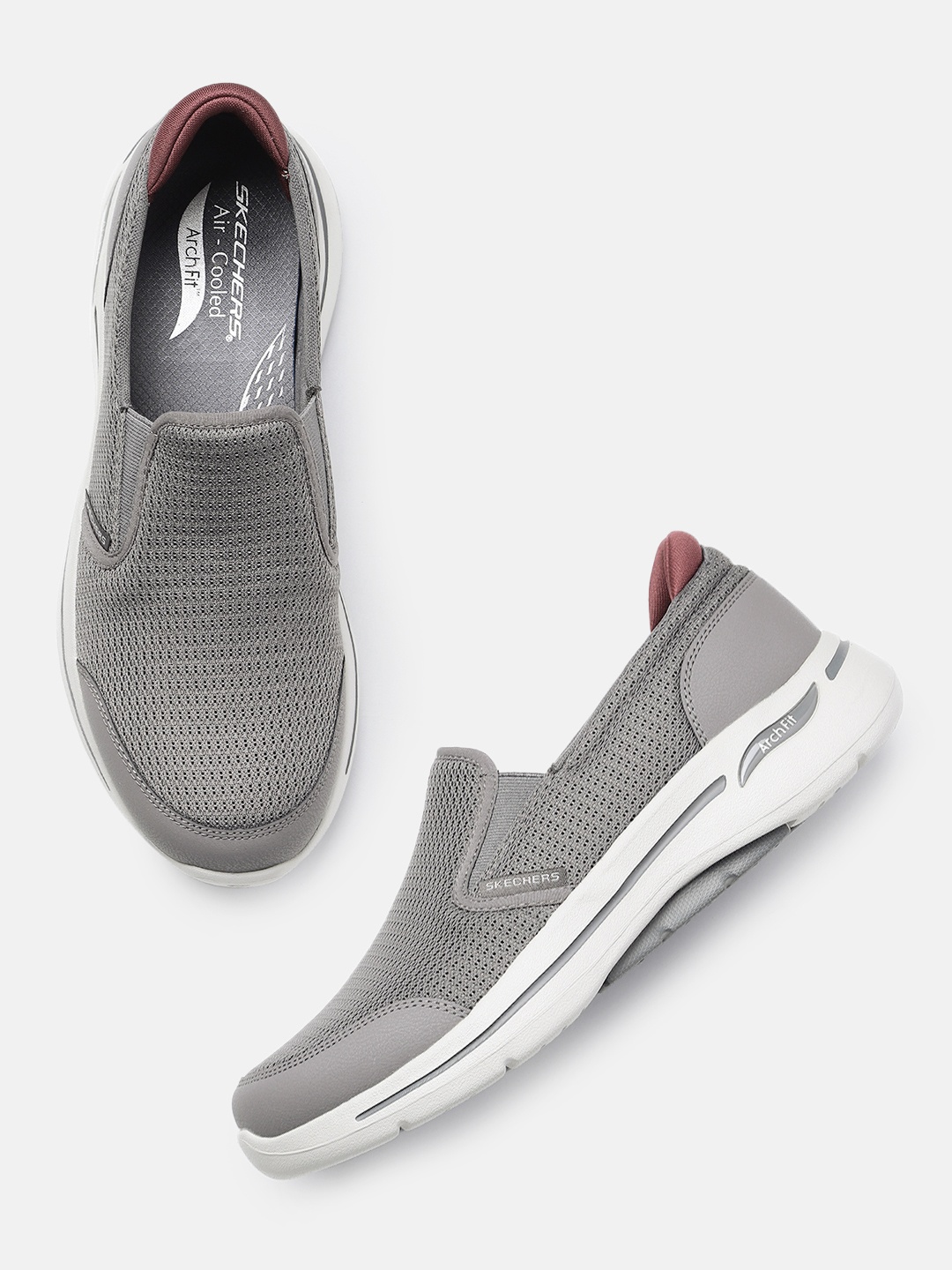 

Skechers Men Go Walk Arch Fit Walking Shoes, Grey