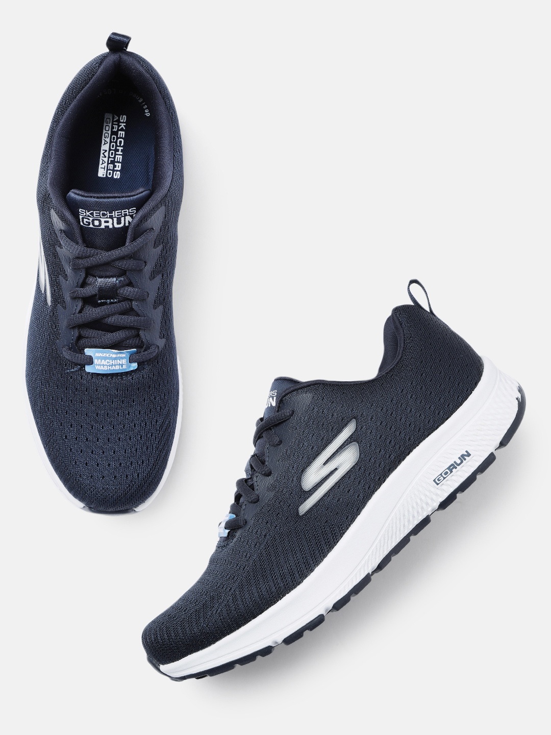

Skechers Women Go Run Consistent Energize Running Shoes, Navy blue