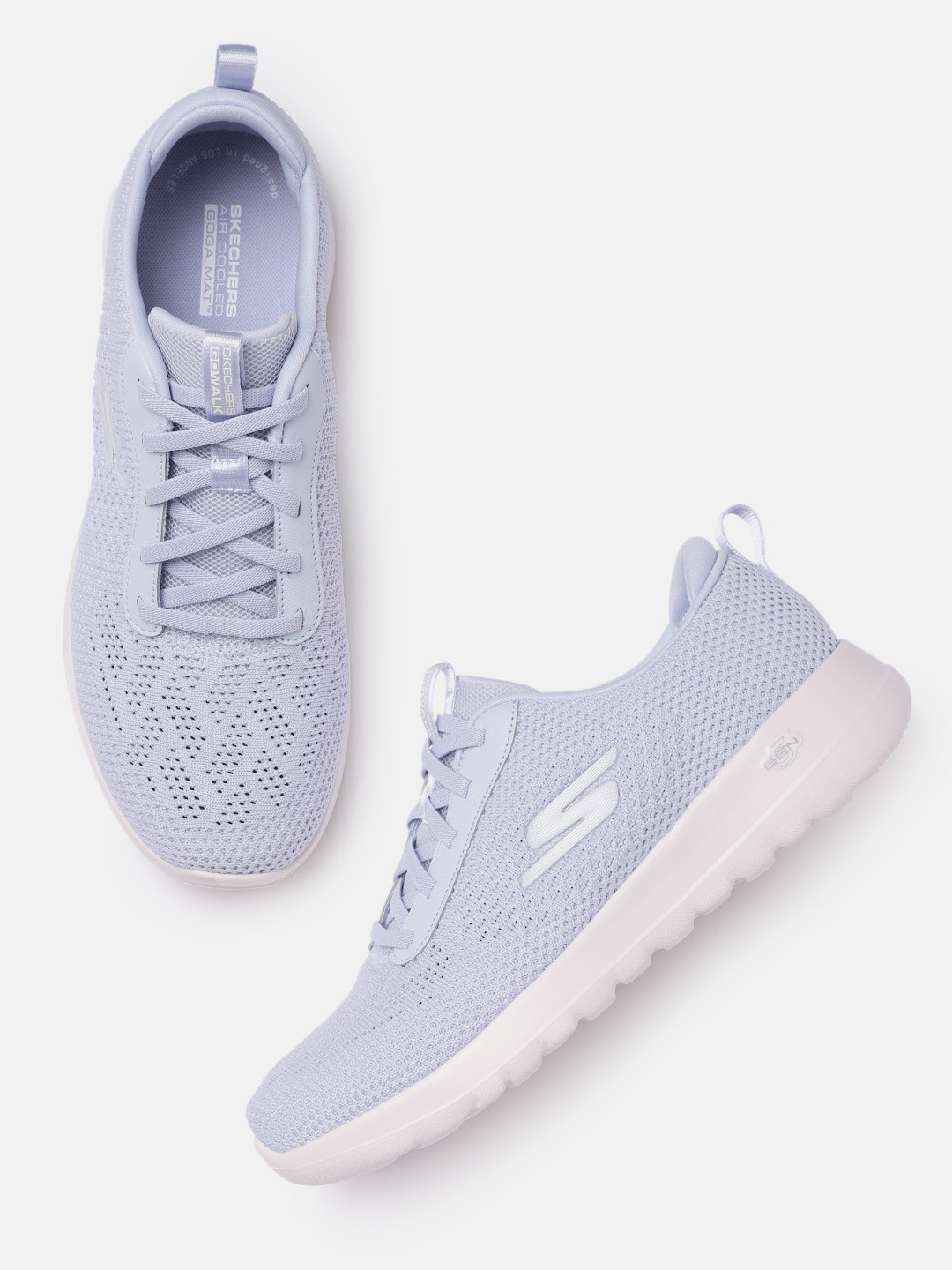 

Skechers Women GO WALK JOY -WONDERF Walking Non-Marking Shoes, Blue