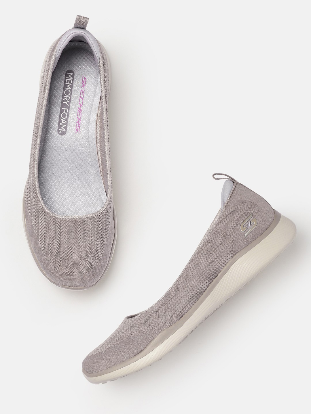 

Skechers Women Microburst 2.0 Slip-On Sneakers, Grey
