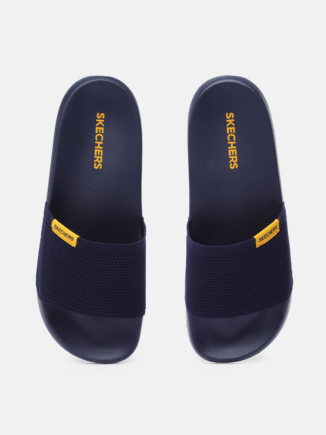 

Skechers Men SIDE LINES 2.0 - END Mesh Sliders, Navy blue