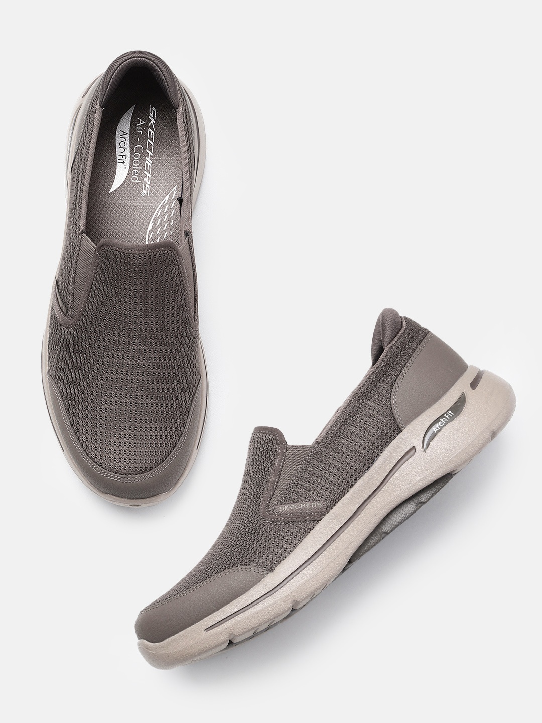 

Skechers Men Go Walk Arch Fit Walking Shoes, Grey