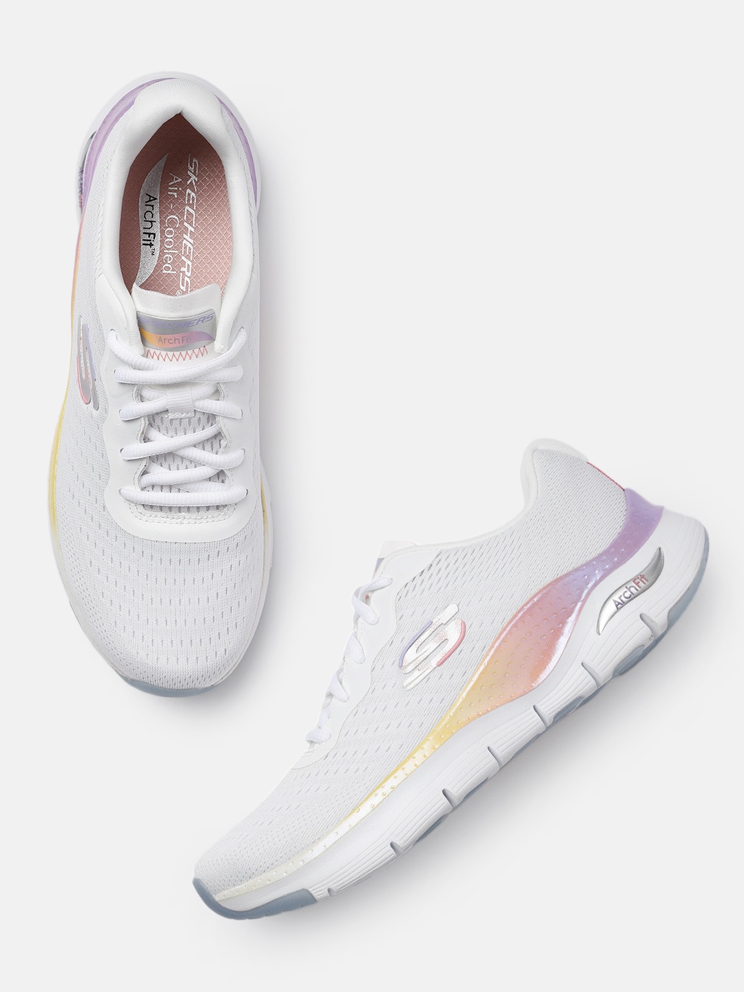 

Skechers Women Arch Fit Sneakers, White