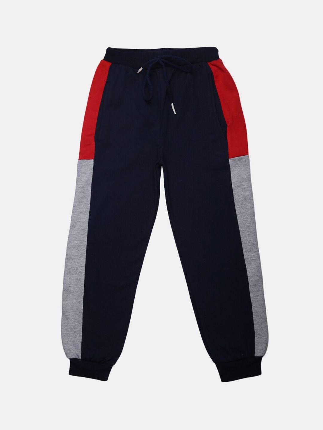 

V-Mart Boys Navy Blue Printed Fleece Track Pant