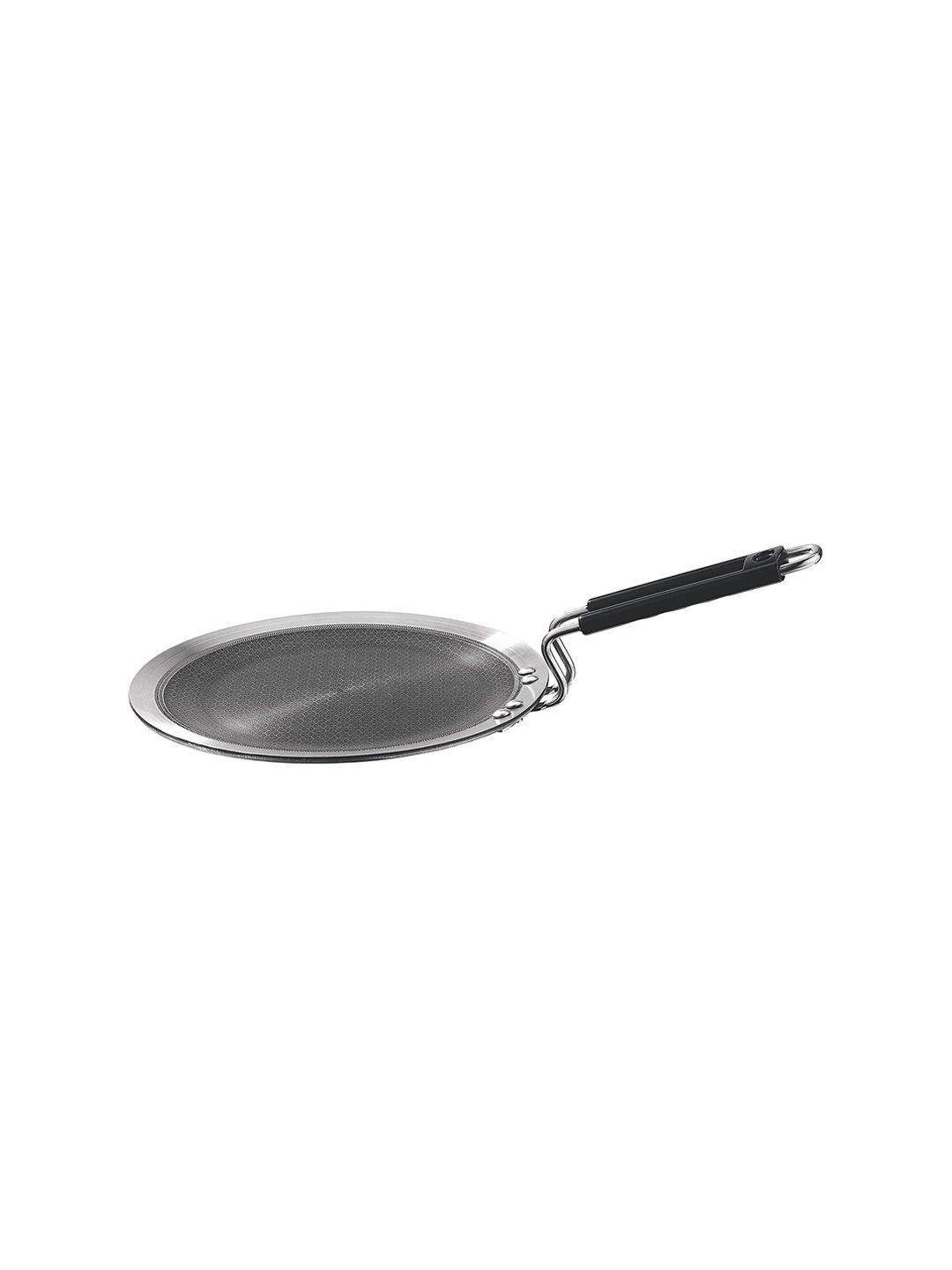 

Vinod Silver Texture Platinum Stainless Steel Tawa