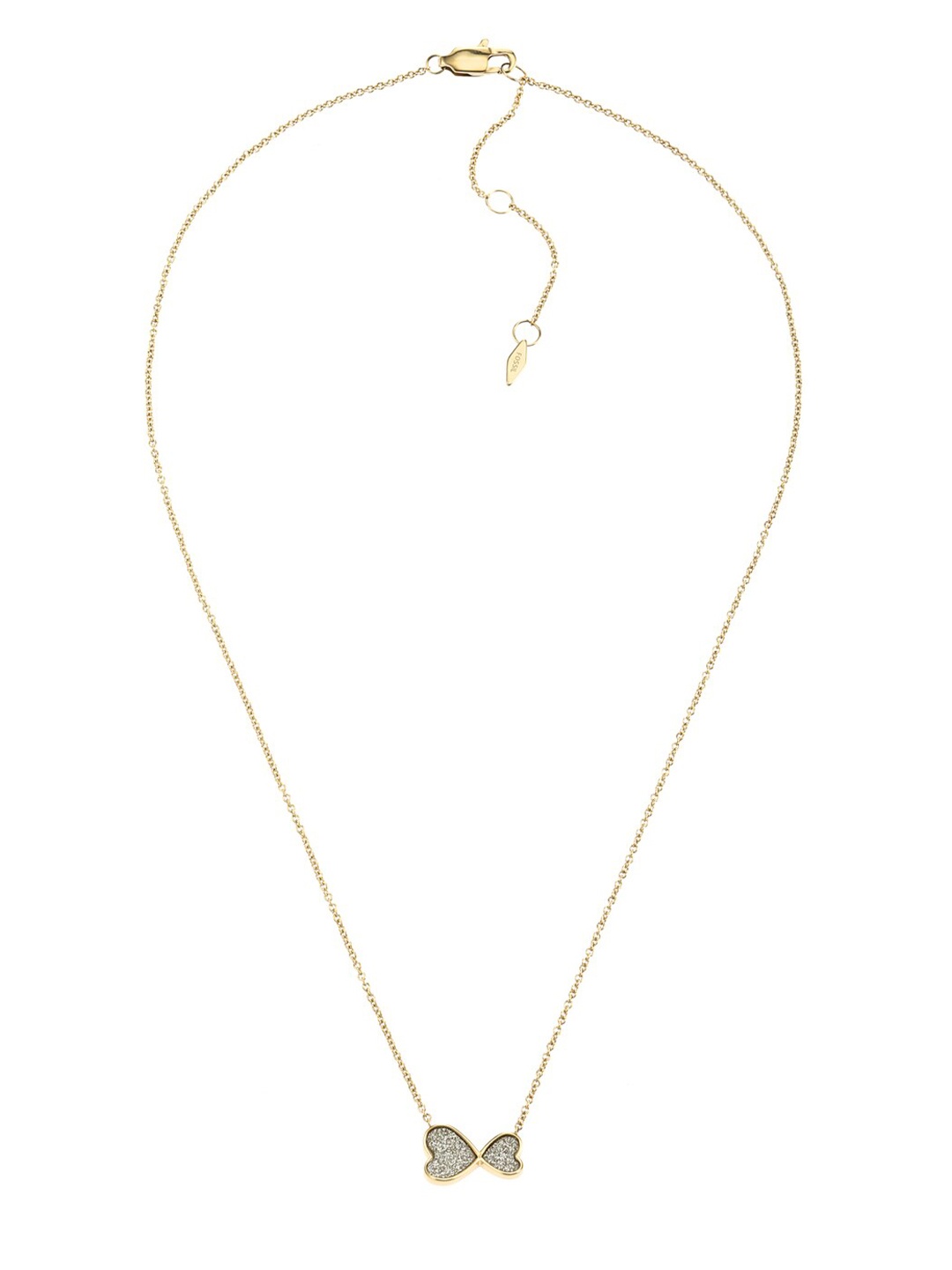 

Fossil Gold-Plated & White Necklace