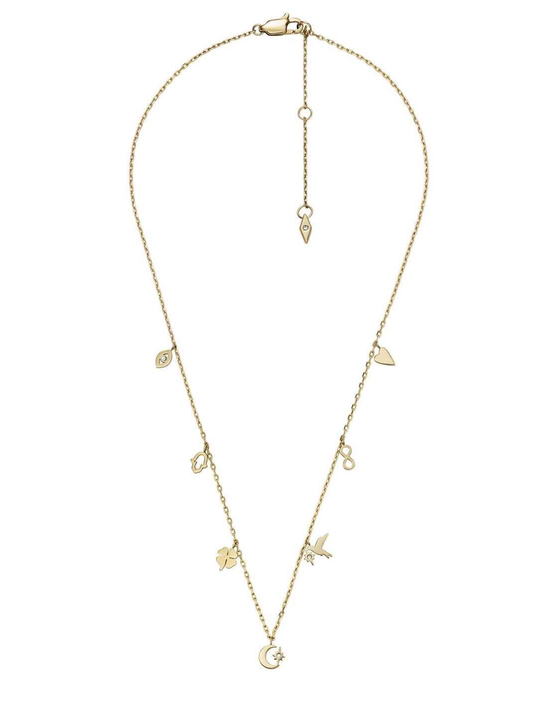 

Fossil Women Gold-Plated Necklace