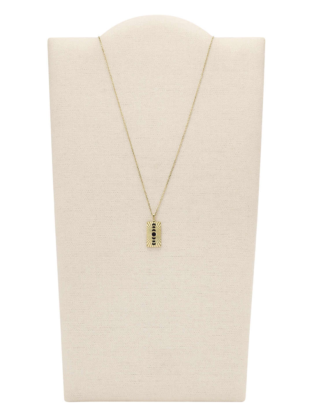 

Fossil Gold-Plated & Black Necklace