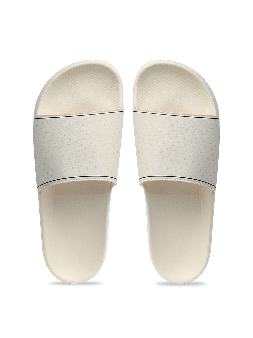 

SPYKAR Men Owen White Sliders