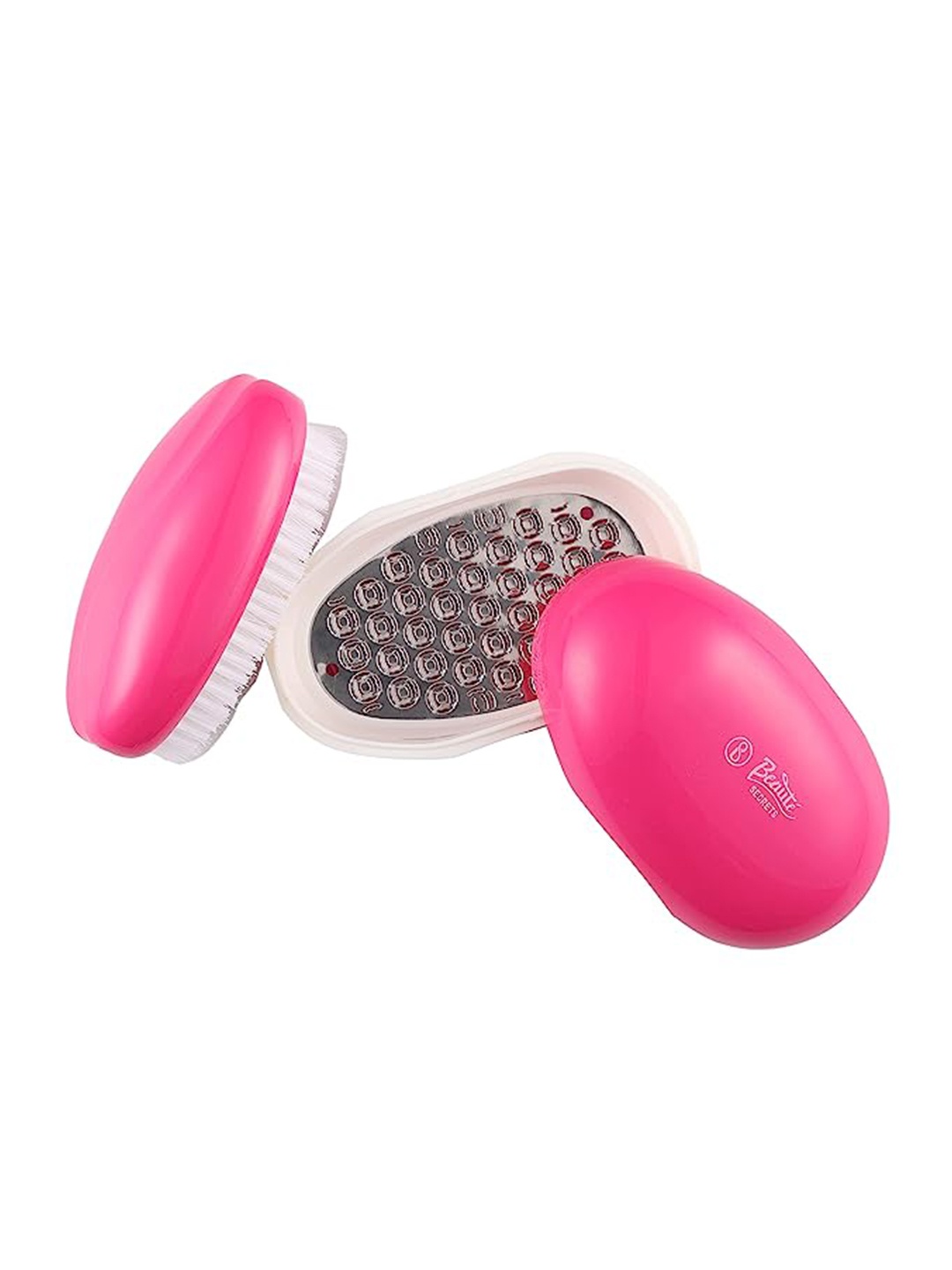 

Beaute Secrets Glass Foot Scrubber Callus Remover - Pink