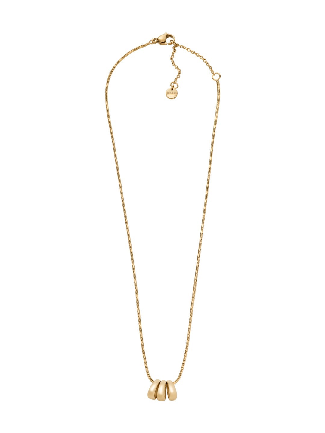 

SKAGEN Gold Toned Gold Plated Pendant With Chain