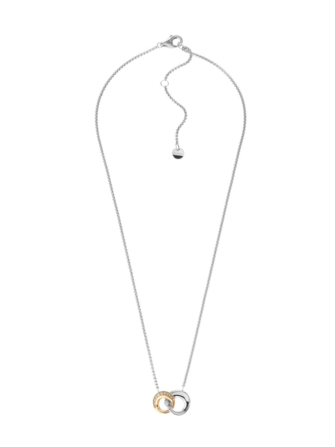 

SKAGEN Silver & Gold Silver Plated Pendant With Chain
