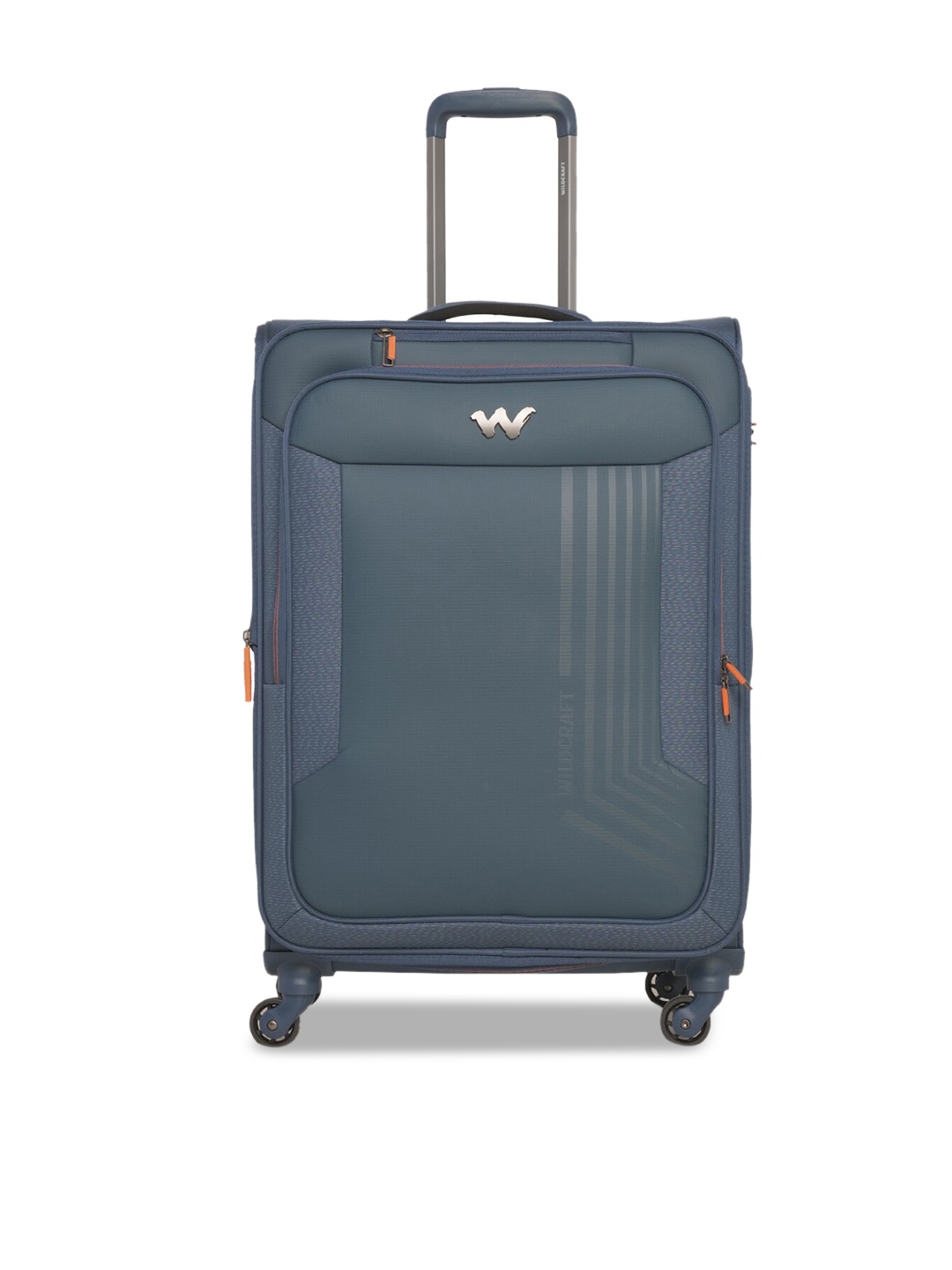 

Wildcraft Apollo Solid Cabin Trolley Suitcase, Blue