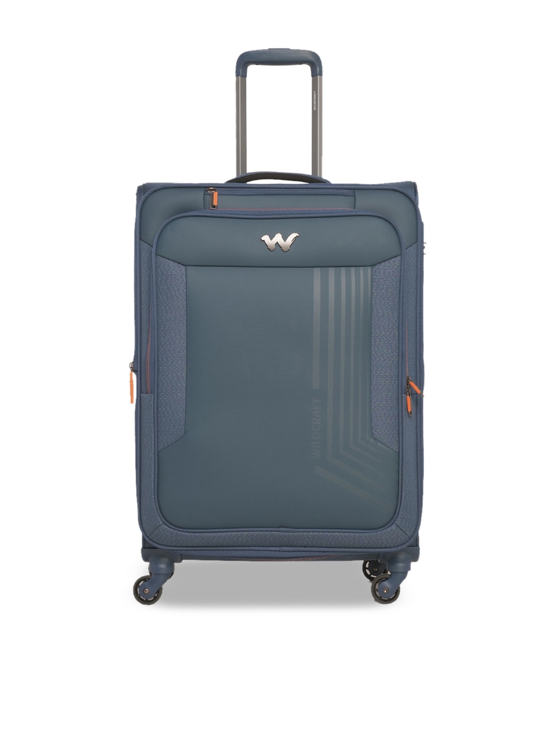

Wildcraft Hard-Sided Medium Apollo Trolley Bag, Blue