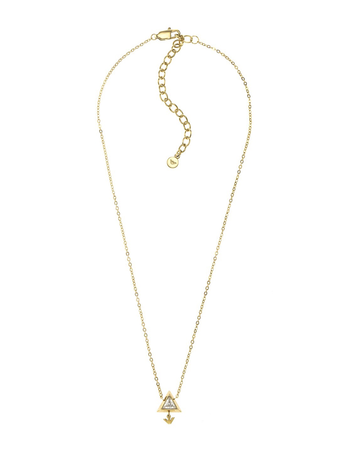 

Emporio Armani Gold-Toned & White Necklace