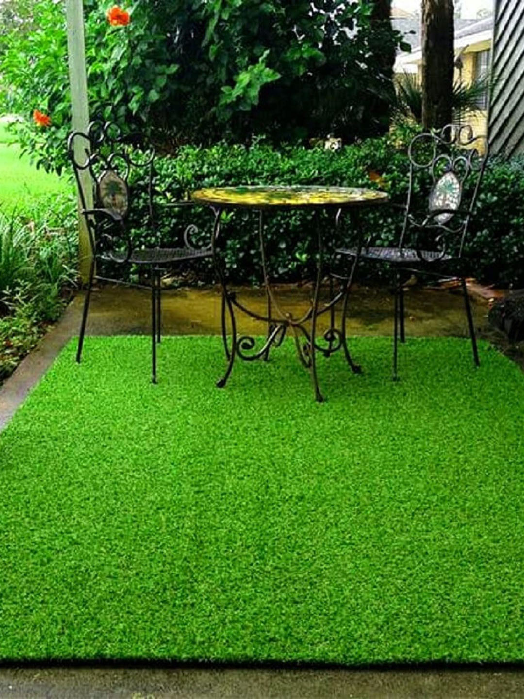 

Homitecture Green High Density Artificial Grass UV Resistant Grass Carpet Mat
