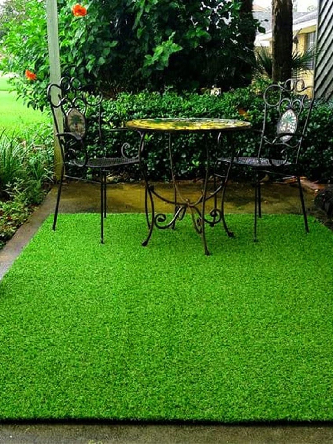 Homitecture High Density 45 mm Artificial Grass Carpet Mat, Green