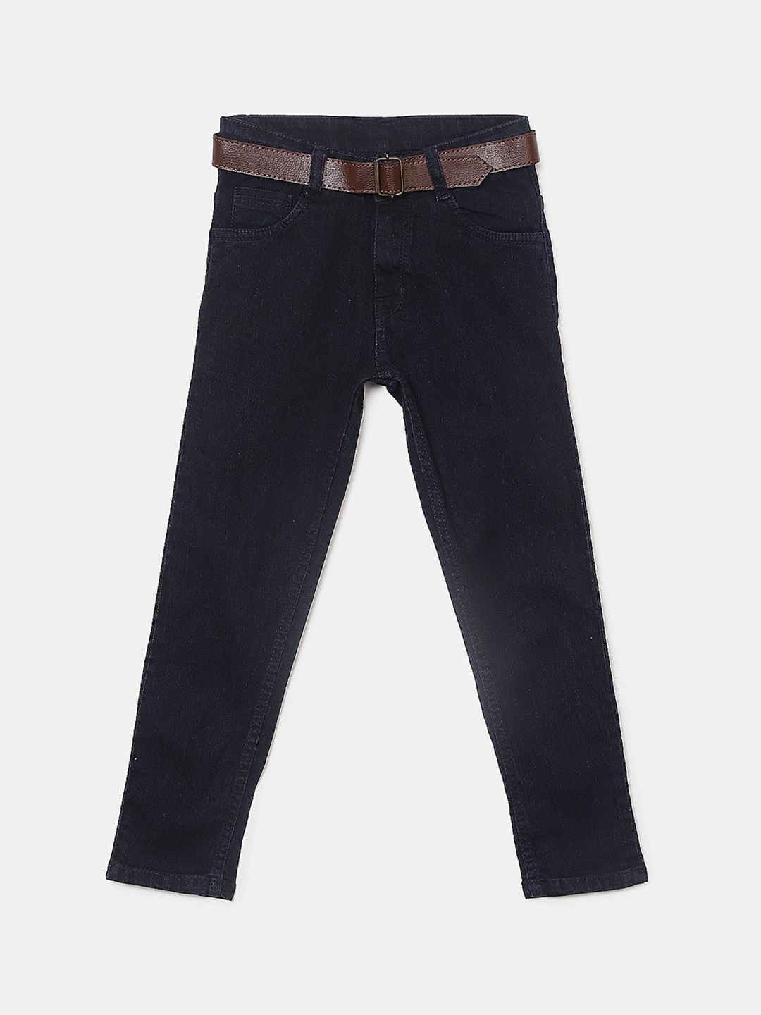 

V-Mart Boys Cotton Classic Clean Look Jeans, Blue