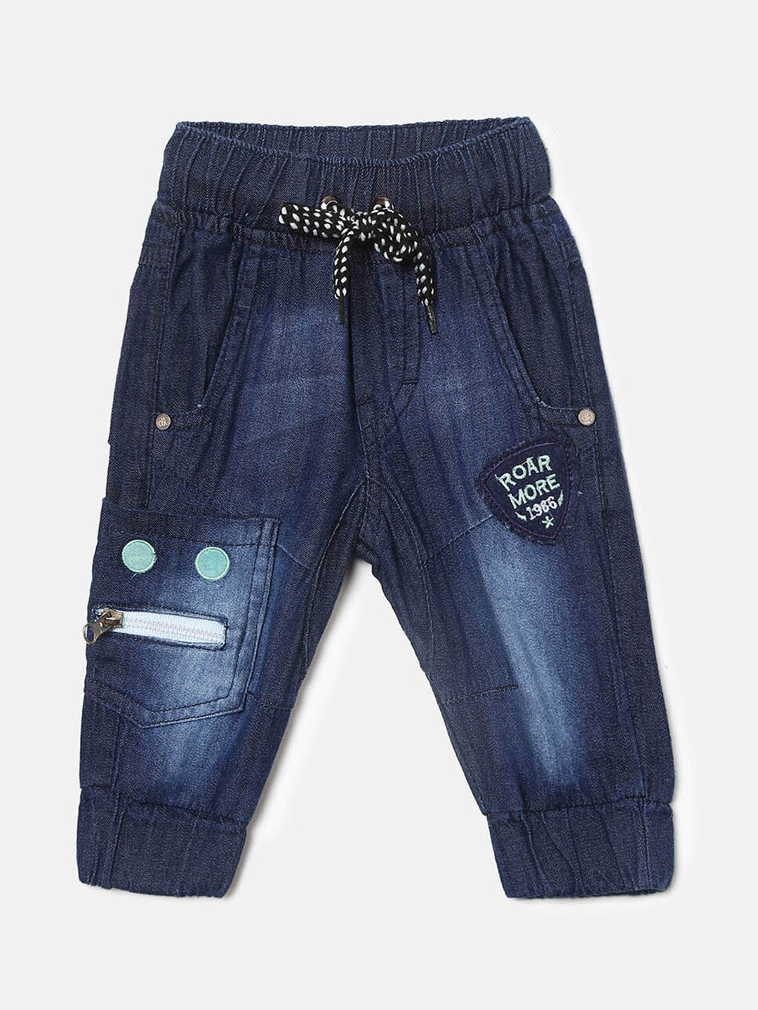 

V-Mart Kids Classic Cotton Light Fade Jeans, Blue