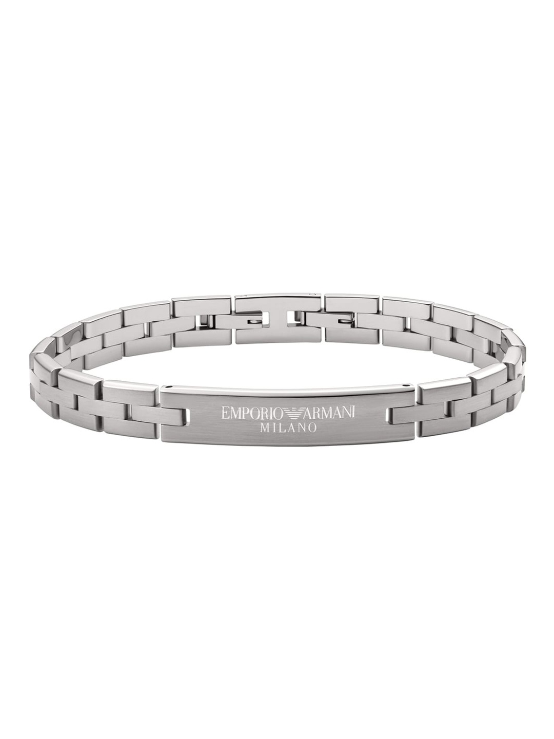 

Emporio Armani Men Silver-Toned Wraparound Bracelet