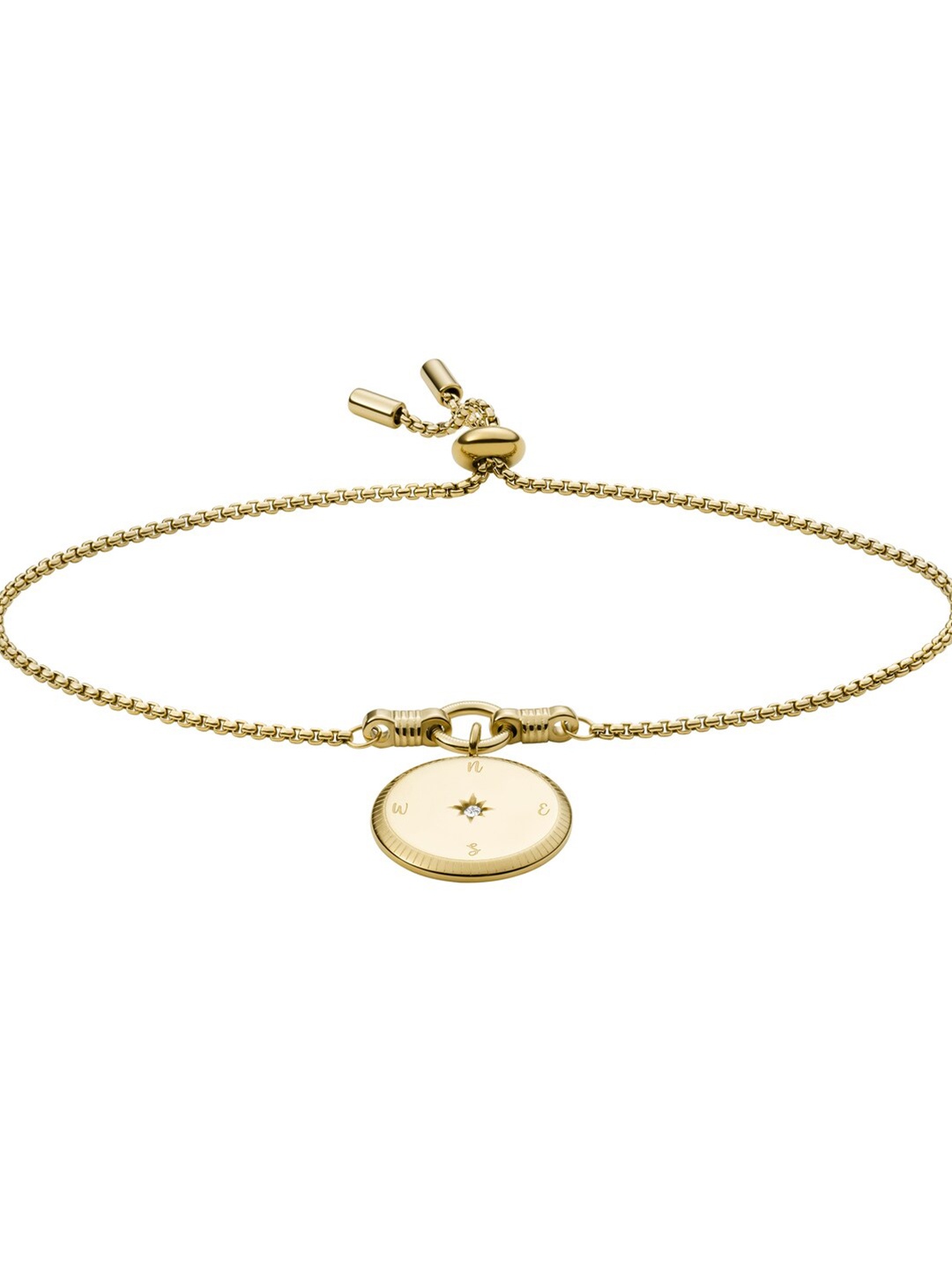 

Fossil Georgia Women Gold-Toned Charm Bracelet