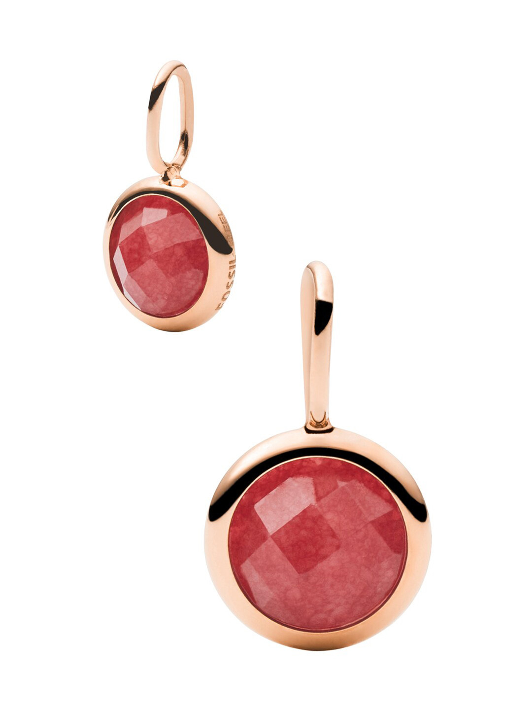 

Fossil Women Charming Rose Gold Red Charm