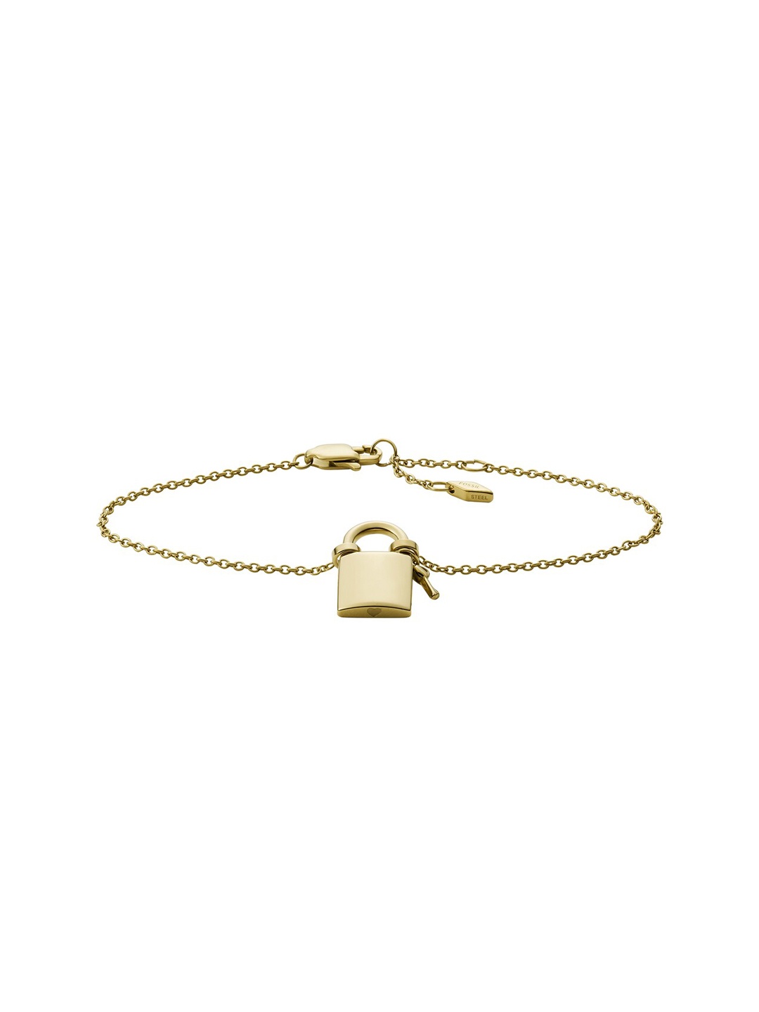 

Fossil Women Gold-Toned Link Bracelet