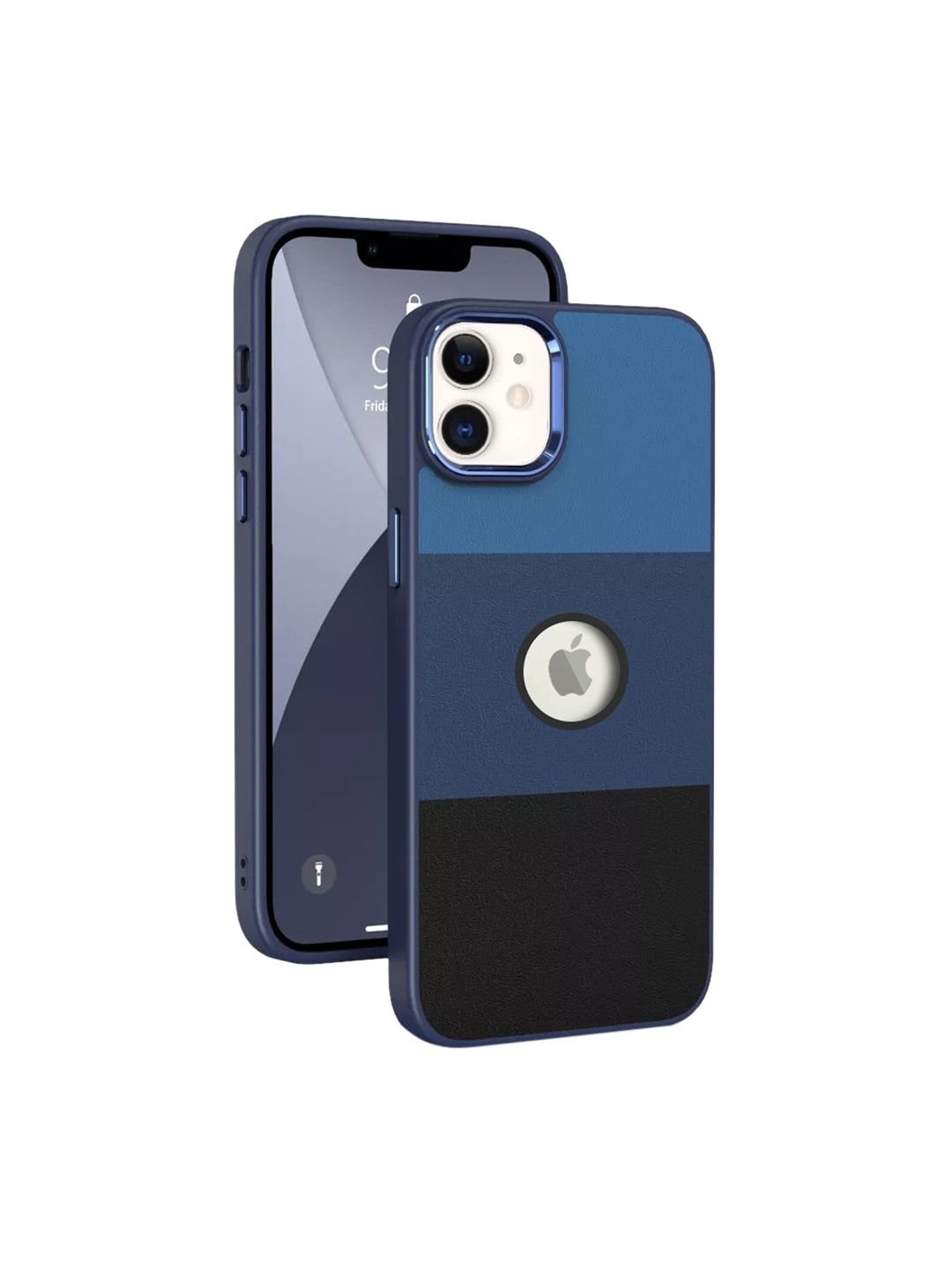 

Karwan Blue Leather iPhone 11 Back Case