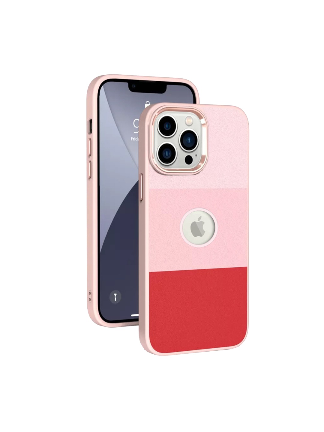 

Karwan Pink & Red iphone 12 Pro Max Phone Back Cover