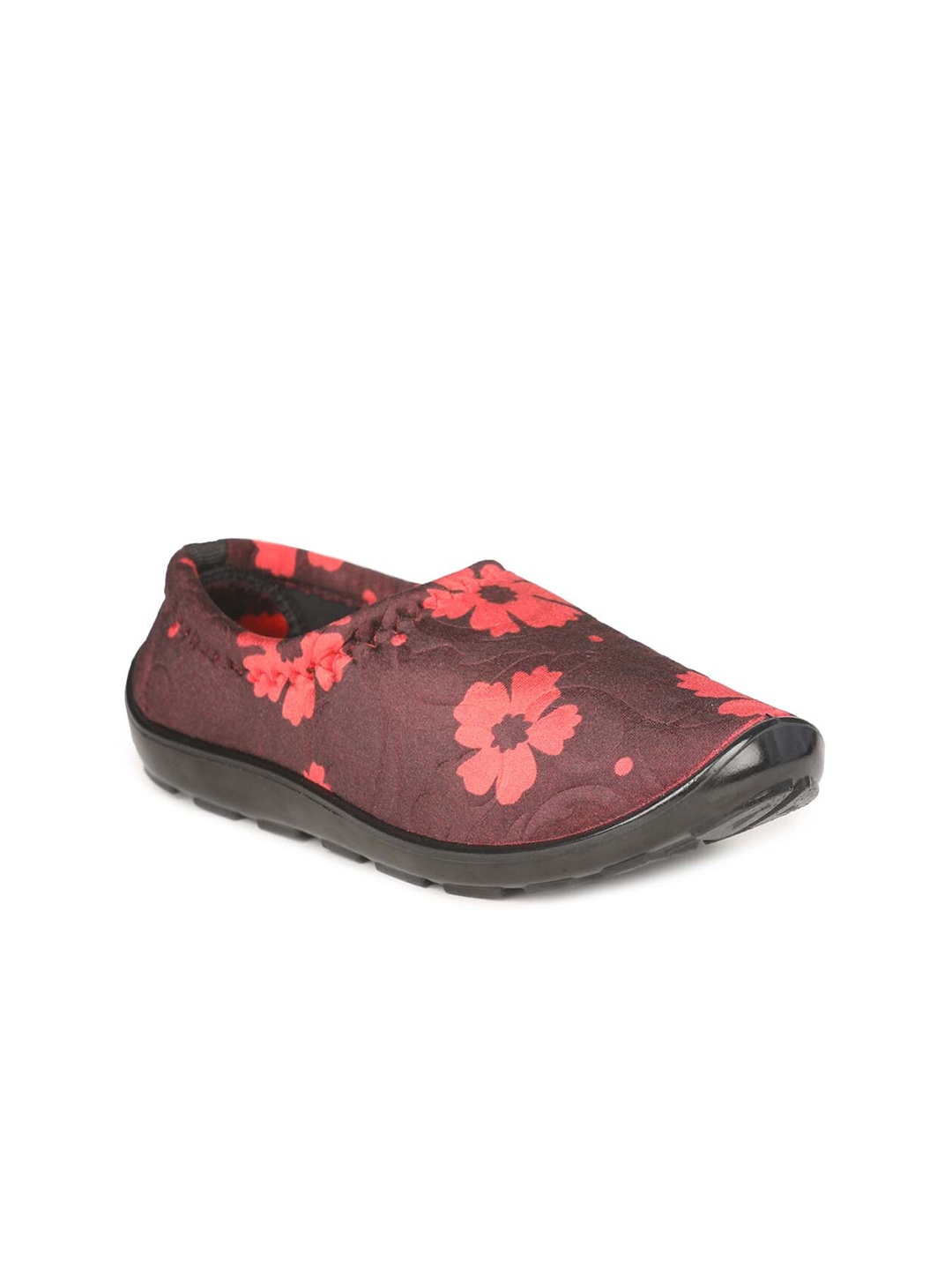 

Paragon Women Floral Printed Walking Shoes, Brown