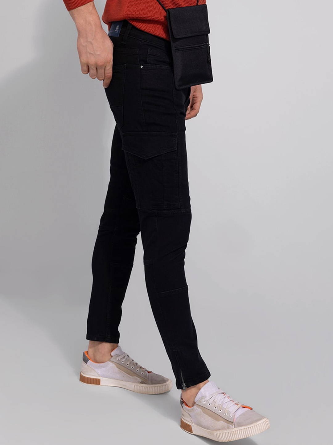 

Snitch Men Black Skinny Fit Stretchable Jeans