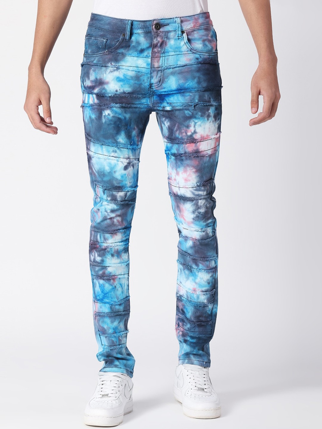 

WAIMEA Men Blue Skinny Fit Stretchable Jeans
