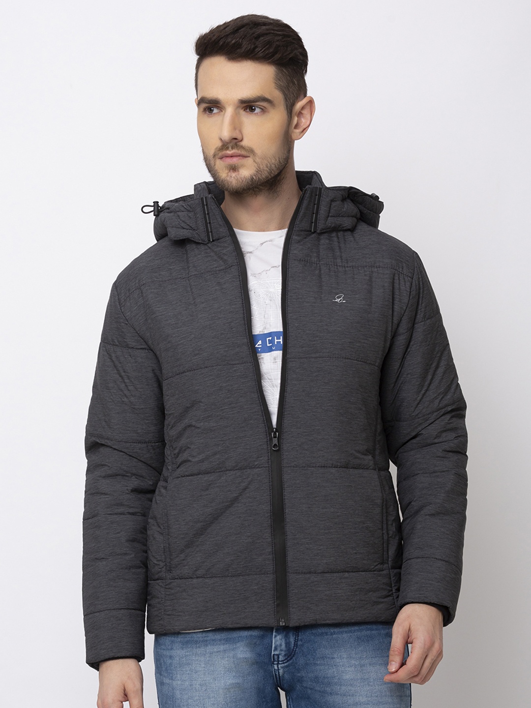 

Status Quo Men Black Padded Jacket