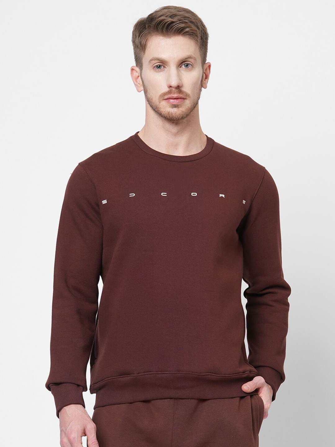 

Sweet Dreams Men Brown Sweatshirt
