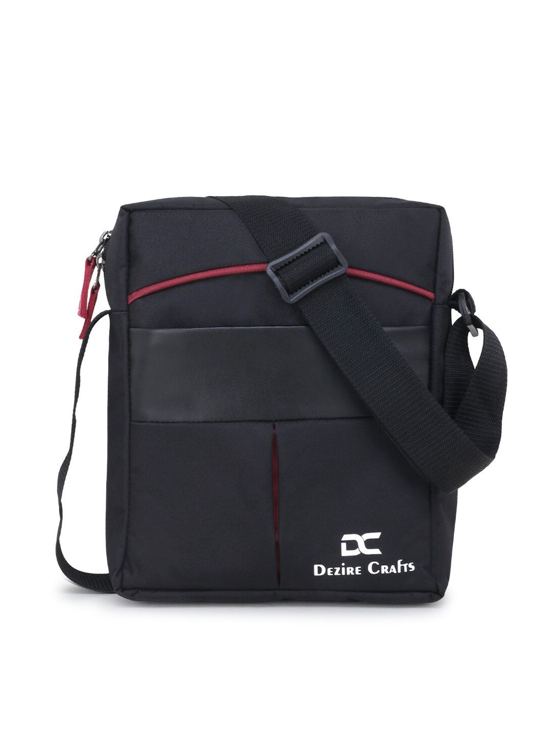 

Dezire Crafts Black Cross Body Messenger Bag