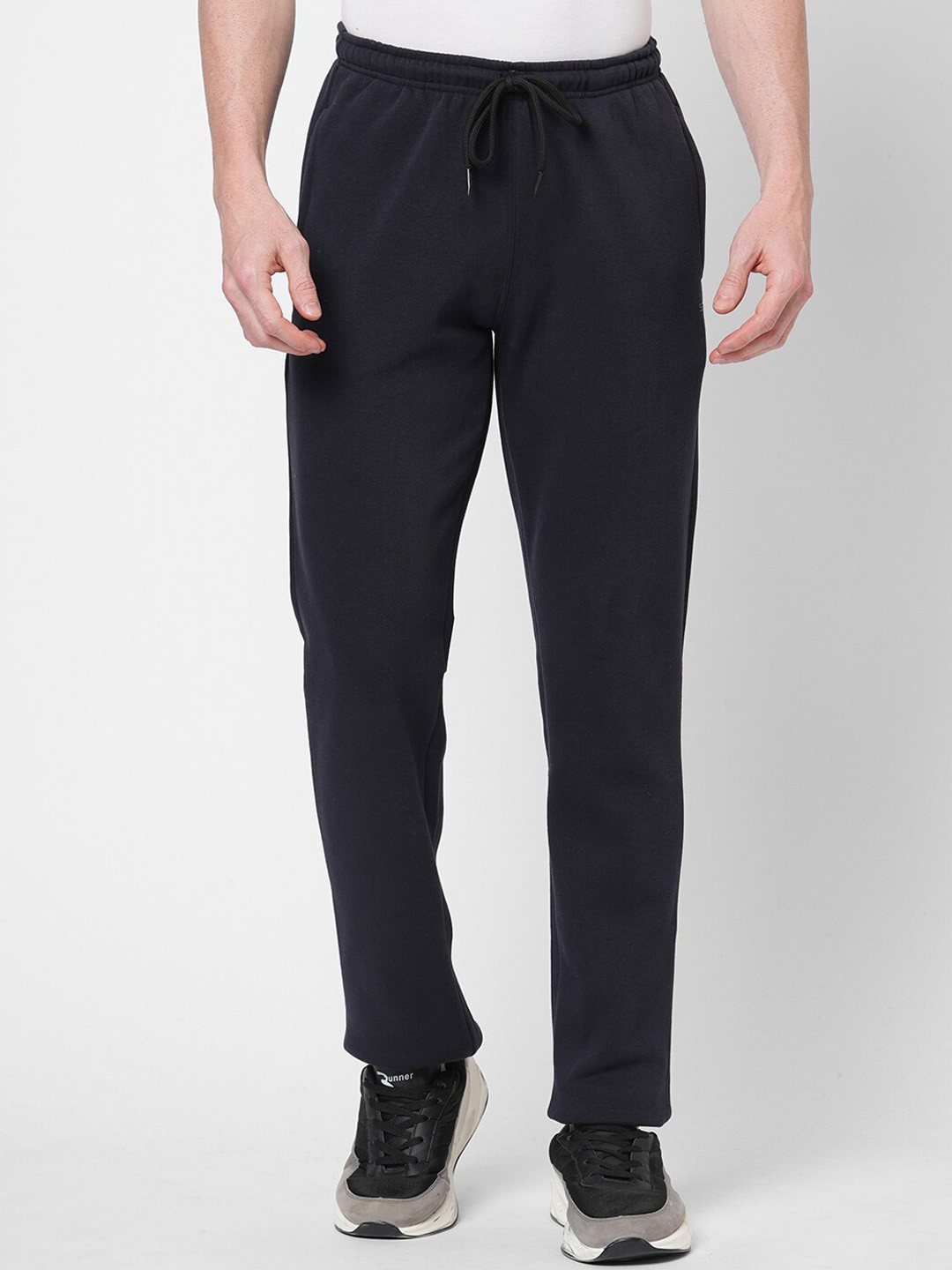 

Sweet Dreams Men Navy Blue Solid Track Pants
